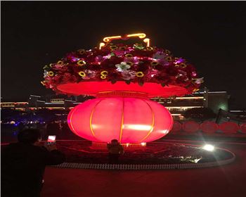 西安蓮湖區2019年元旦、春節亮化工程案例